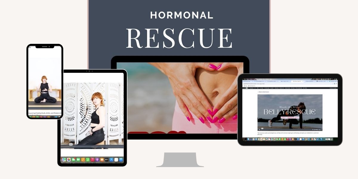 Hormonal Rescue Program on phone, tablet and desktop
