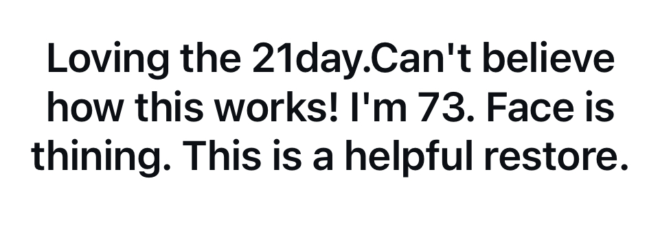 Face HIIT student feedback shared on social media