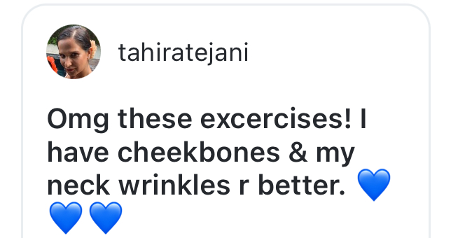 Face HIIT student feedback shared on social media