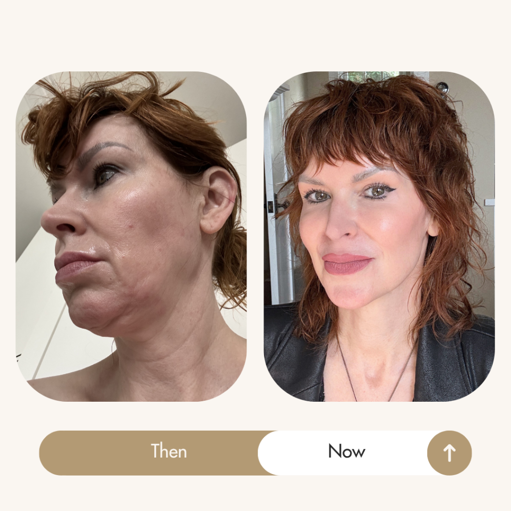 Sadie Nardini before and after: her face at 40 vs 54 after years of Face HIIT